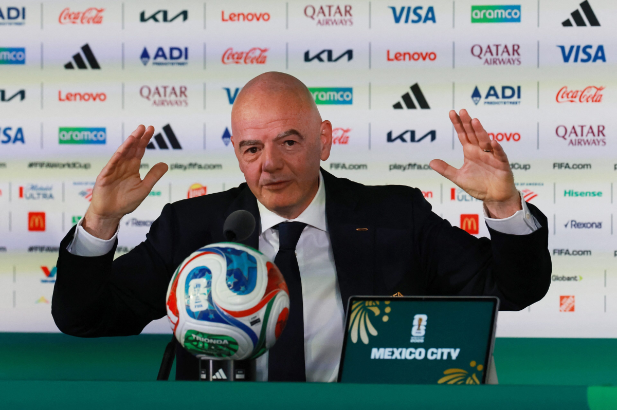AU88 cược bóng đá: Chủ tịch FIFA gây tranh cãi khi đề xuất mở rộng World Cup để Italy tham dự - hình ảnh - betau88.vip