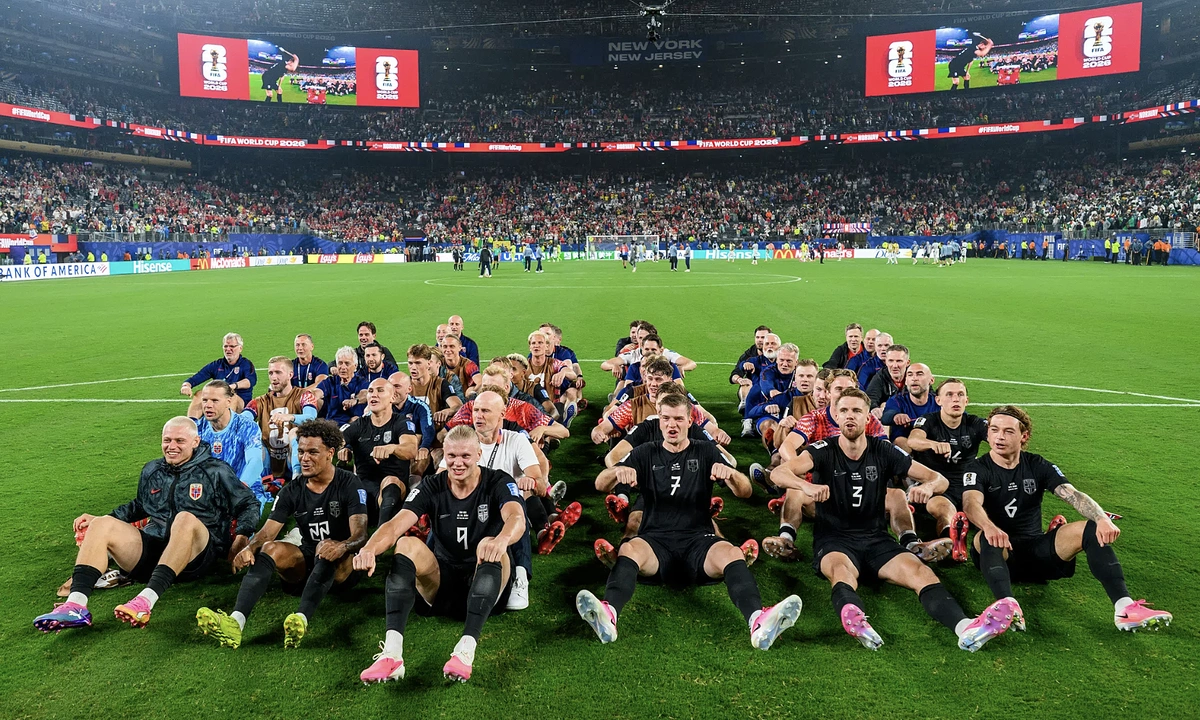 Màn ăn mừng độc nhất của Na Uy khi vượt qua vòng bảng World Cup - hình ảnh - betau88.vip