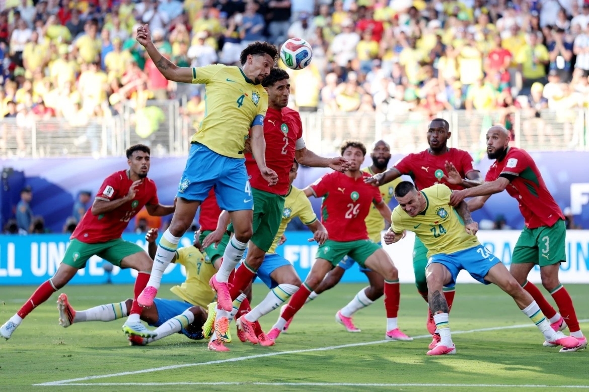 Brazil 1-1 Morocco: Vinicius Junior tỏa sáng, AU88 mang đến trải nghiệm cá cược sống động - hình ảnh - betau88.vip